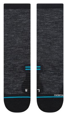 Stance Run Light Crew Sokken Zwart