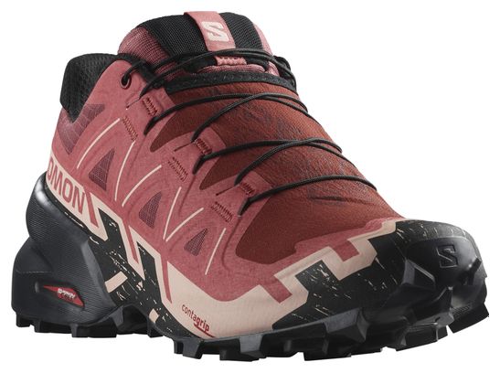 Salomon Speedcross 6 Damen Trailrunning-Schuhe Schwarz/Pink
