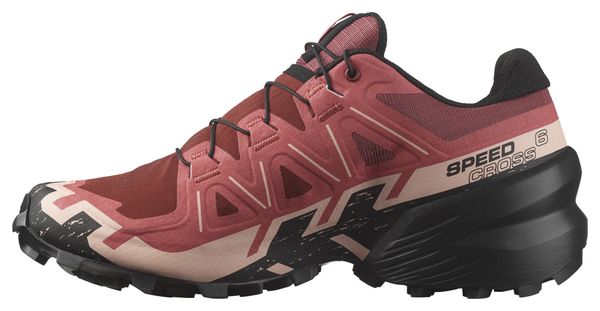 Salomon Speedcross 6 Damen Trailrunning-Schuhe Schwarz/Pink