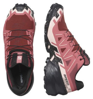 Salomon Speedcross 6 Damen Trailrunning-Schuhe Schwarz/Pink