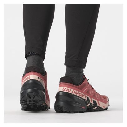 Chaussures de Trail Femme Salomon Speedcross 6 Noir/Rose