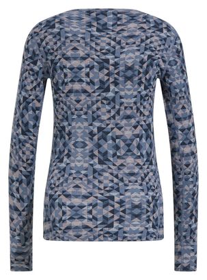 Base Layer Dames Odlo Active Warm Print Grijs