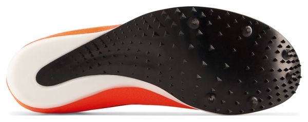 Chaussures d'Athlétisme New Balance FuelCell MD-X v2 Orange Blanc Unisexe