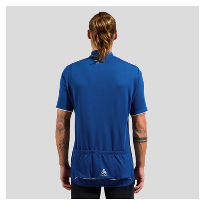 Odlo Essentials 1/2 Zip Short Sleeve Jersey Blue