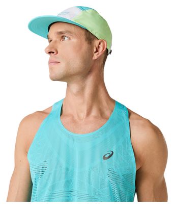 Canotta Asics Metarun blu da uomo