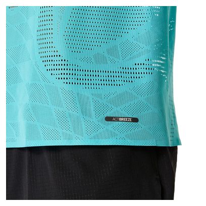 Canotta Asics Metarun blu da uomo