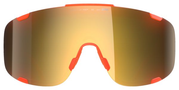 Poc Devour Fluorescent Orange / Gold Sunglasses | Alltricks.com