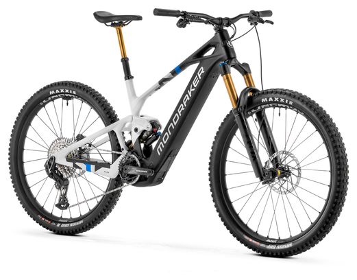 VTT Électrique Tout-Suspendu Mondraker Crafty RR S Sram X0 T-Type 12V 600 Wh 29'' Noir/Blanc 2025