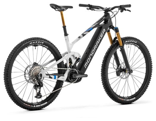 VTT Électrique Tout-Suspendu Mondraker Crafty RR S Sram X0 T-Type 12V 600 Wh 29'' Noir/Blanc 2025