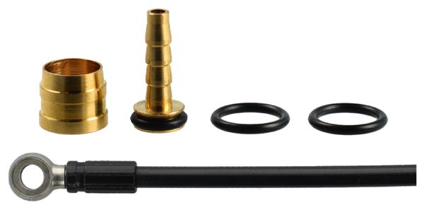 Elvedes Banjo Hose Replacement Kit for Tektro 5.5 mm, 4000 mm