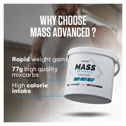 Mass Advanced (4kg) - Superset Nutrition - Vanille Crémeuse - Gainers