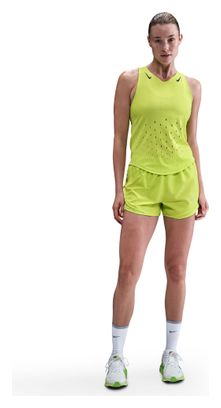 Canotta Nike AeroSwift Donna Giallo