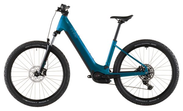 Cube Reaction Hybrid Performance 600 Easy Entry Electric Hardtail MTB Shimano 9S 600 Wh Bosch 75 Nm 27.5'' Blu elettrico 2026