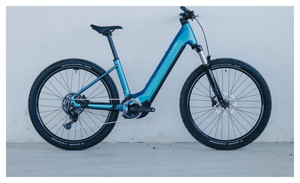 Cube Reaction Hybrid Performance 600 Easy Entry Electric Hardtail MTB Shimano 9S 600 Wh Bosch 75 Nm 27.5'' Blu elettrico 2026