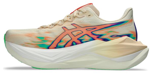 Asics Superblast 3 hardloopschoenen Beige/Multicolor Unisex