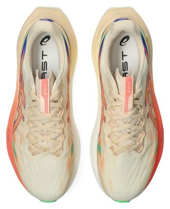 Asics Superblast 3 hardloopschoenen Beige/Multicolor Unisex