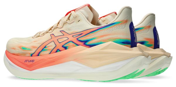 Asics Superblast 3 hardloopschoenen Beige/Multicolor Unisex