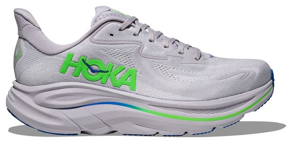 Scarpe da corsa Hoka Clifton 10 Grigio/Verde Uomo