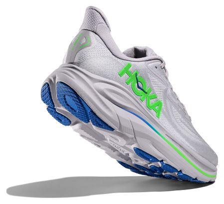 Scarpe da corsa Hoka Clifton 10 Grigio/Verde Uomo