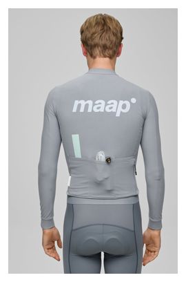 Camiseta de manga larga Maap Training Thermal 2.0 gris para hombre