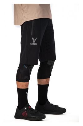 Animoz Wild Black Shorts mit Haut