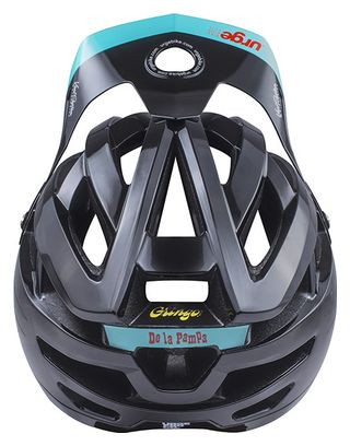 Casco con mentoniera rimovibile URGE Gringo de la Pampa Nero