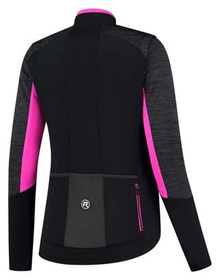 Veste Velo Hiver Rogelli Glory - Femme - Noir/Gris/Rose