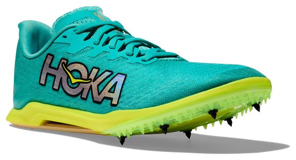 Hoka Cielo X 2 MD Blue Green Yellow Unisex Track &amp; Field Shoes