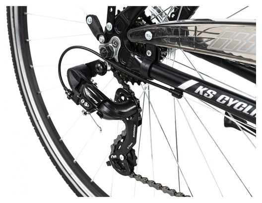 VTC homme 28'' aluminium Canterbury noir TC 54 cm KS Cycling