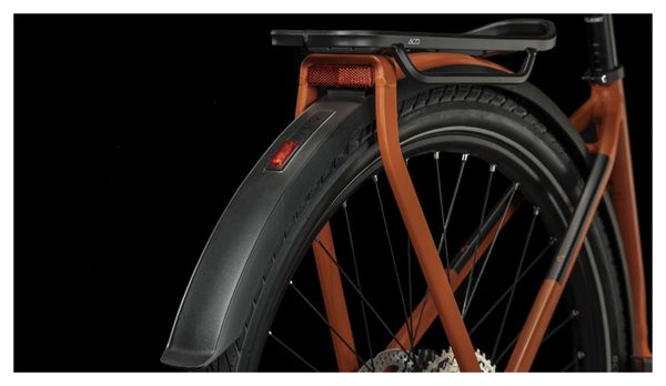 Vélo de Ville Électrique Cube Kathmandu Hybrid EXC 750 Easy Entry Shimano Deore 12V 750 Wh 700 mm Rouge 2023