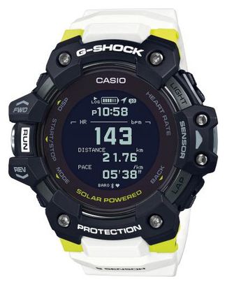 Casio G-SHOCK G-Squad HR GBD H1000 Watch Black White