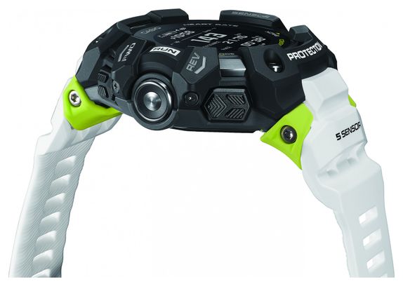 Casio G-SHOCK G-Squad HR GBD H1000 Watch Black White
