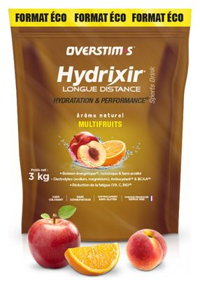 Boisson Énergétique Overstims Hydrixir Longue Distance Multi-Fruits 3 kg