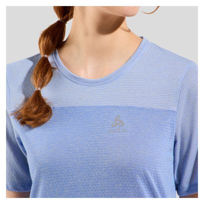 Dames Odlo X-Alp Linencool Mountainbike T-shirt Blauw