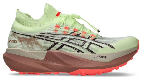 Asics Metafuji Trail 2 Trail Running Shoes, Yellow/Red, Unisex