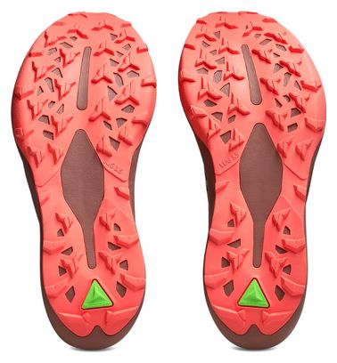 Asics Metafuji Trail 2 Trail Running Shoes, Yellow/Red, Unisex
