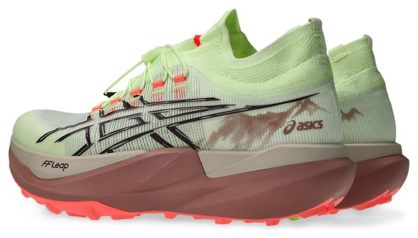 Asics Metafuji Trail 2 Trail Running Shoes, Yellow/Red, Unisex