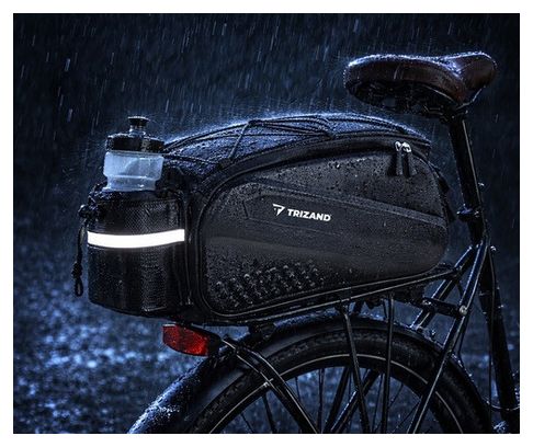 Sacoche de vélo pour porte-bagages 10 litres imperméable