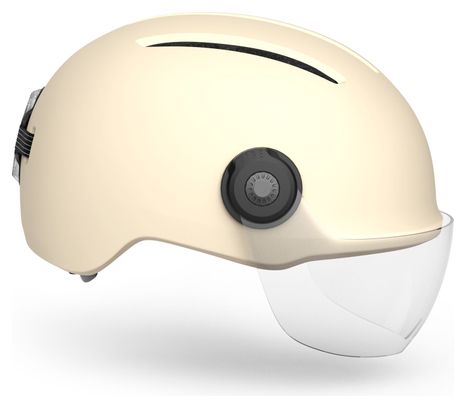 Unisex-Helm MET Vibe On Mips Ecru