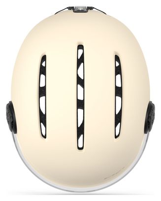 Unisex-Helm MET Vibe On Mips Ecru