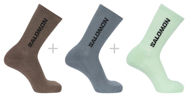 Salomon Everyday Crew Multicolor Socks (3 pairs)