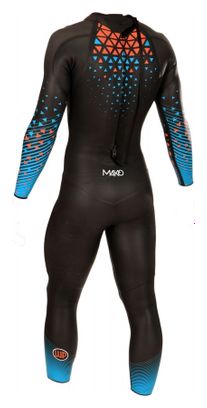 Traje de neopreno Mako OWP 2.0 negro/azul/naranja para hombre