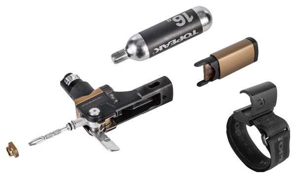 Topeak Tubi Master+ Kit de reparación sin cámara (cartucho de 16 g)