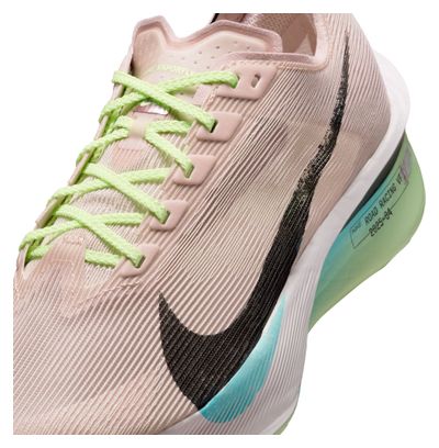 Zapatillas de running Nike Vaporfly 4 rosa/azul/verde para mujer