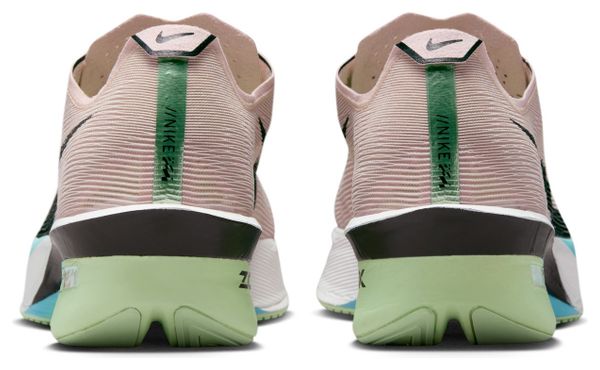 Zapatillas de running Nike Vaporfly 4 rosa/azul/verde para mujer