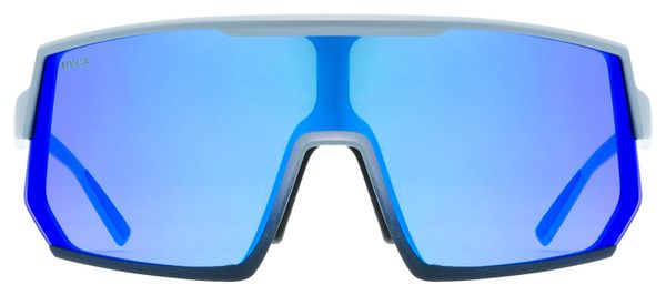 Lunettes Uvex sportstyle 235 gris / bleu mirrored