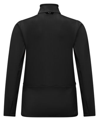 Giacca in pile Salewa Puez Cammino Donna Nero