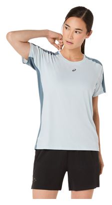 Asics Fujitrail Elite Short Sleeve Shirt, Gray, Women's