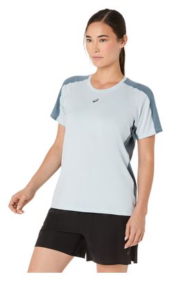 Asics Fujitrail Elite Short Sleeve Shirt, Gray, Women's