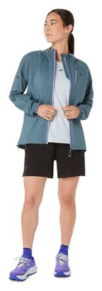 Asics Fujitrail Elite Short Sleeve Shirt, Gray, Women's